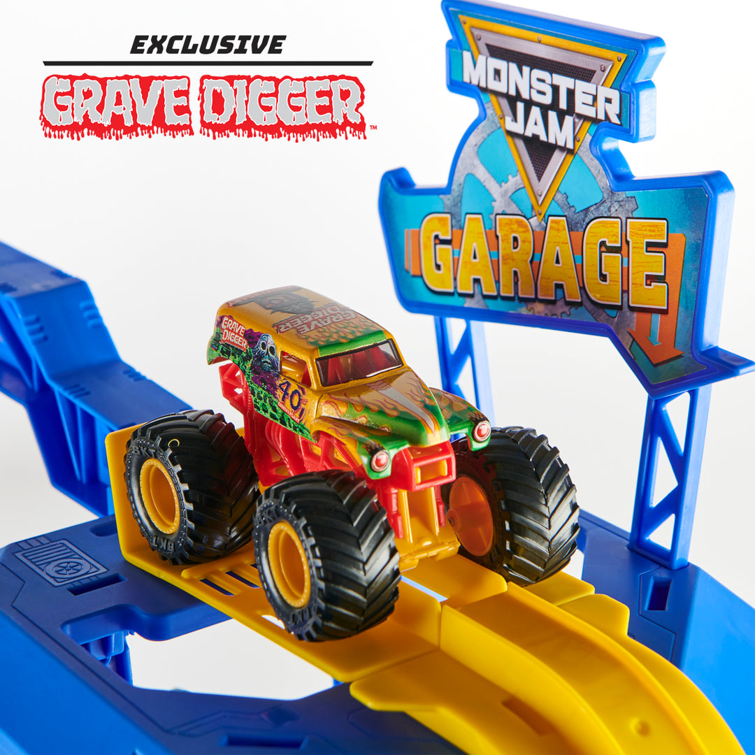 ミニカー Monster Jam Pit Party & Go 10 TRUCKS set Monster Jam Play Vehicles for Daycare Hands-On Activities