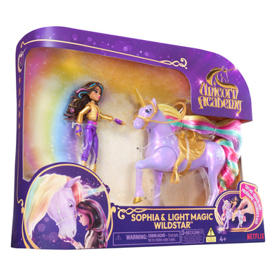 Unicorn Academy, Sophia & Light Magic Wildstar Figure Set