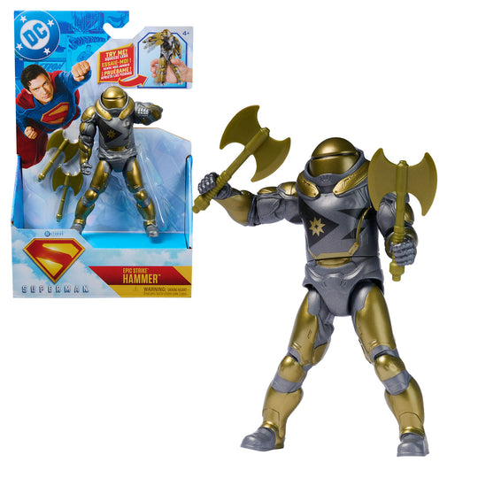 DC Comics, SUPERMAN Movie Hammer Epic Strike 6-inch Action Figure