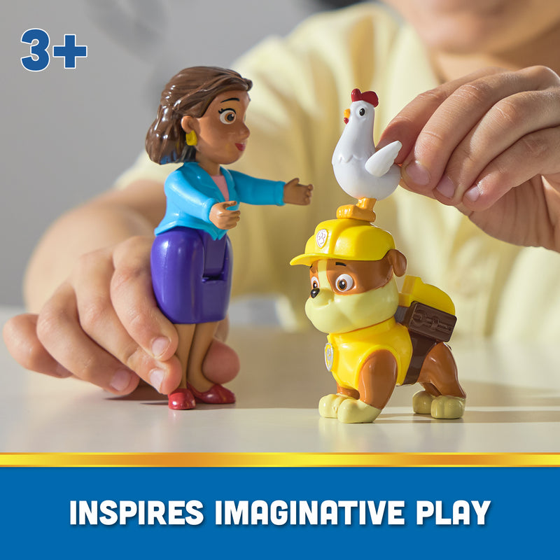 PAW Patrol, Rubble and Mayor Goodway Figure Set