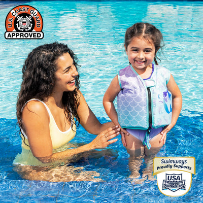 SwimWays Swim Vest - Mermaid