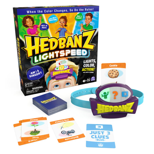 Hedbanz Lightspeed Family Game