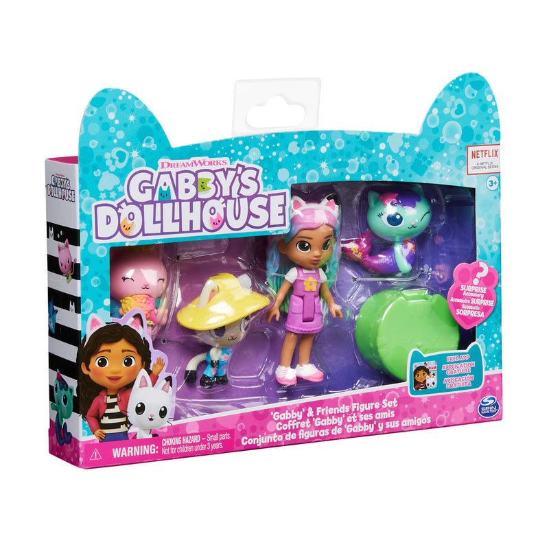 Gabby’s Dollhouse, Gabby and Friends Figure Set