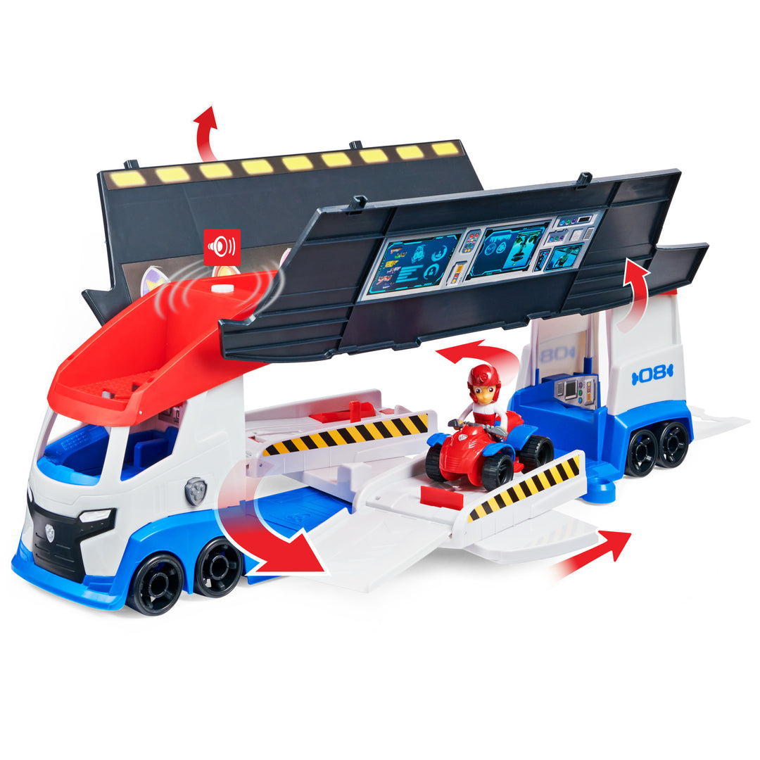 New Paw Patrol Movie top Transforming City Paw Patroller Vehicle Set! FAST SHI