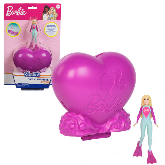 Swimways Barbie Dive N Surprise Swim Toy