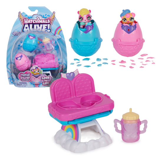 Hatchimals Alive, Hungry Hatchimals Highchair Playset