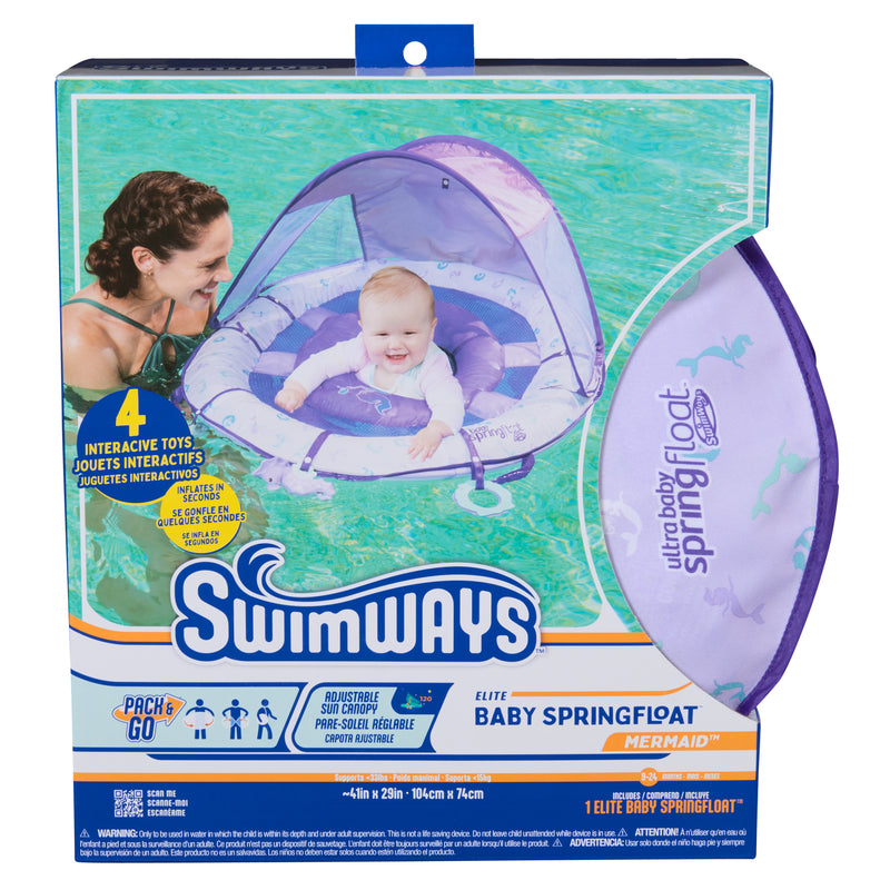 Swimways, Ultra Baby Mermaid Spring Float