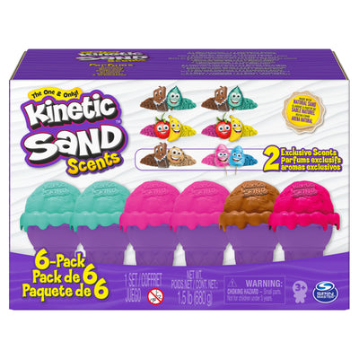 Kinetic Sand Scented Ice Cream Container 6-Pack