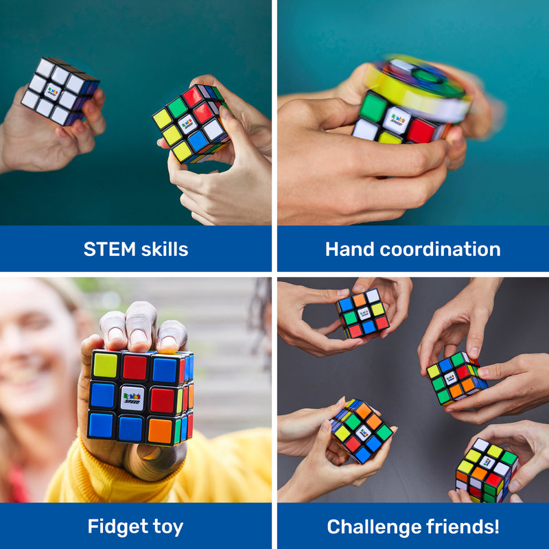 Cube Stuff Rubik’s Cube, 3x3 Magnetic Speed Cube, Super Fast Problem-Solving ...
