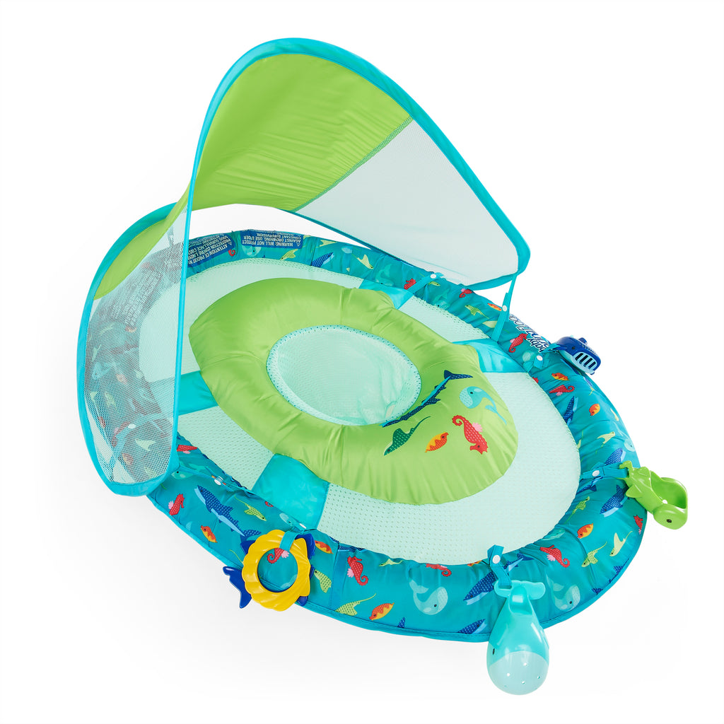 Swimways Sun Canopy Inflatable Infant Spring Float - Splash N Play