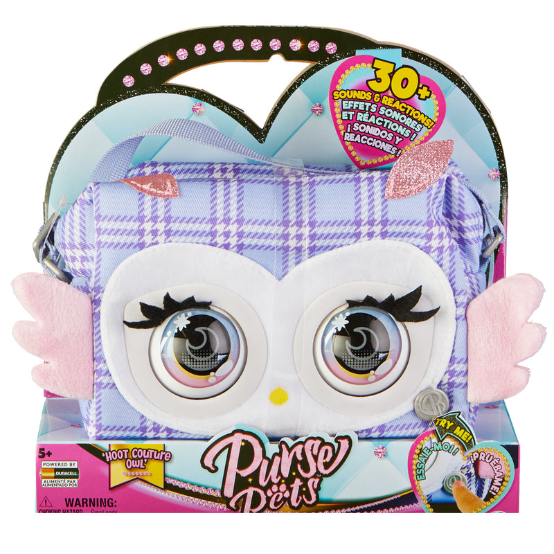 Purse Pets, Print Perfect Hoot Couture Owl