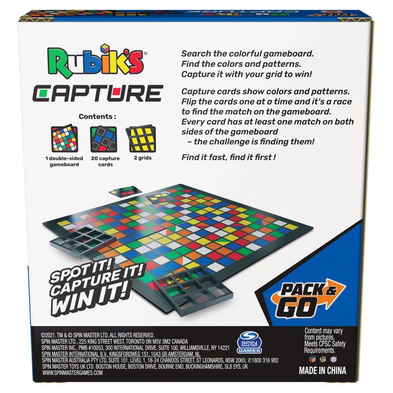 Rubik’s Capture, Pack & Go