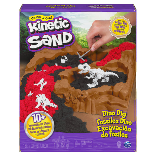 Kinetic Sand Digging for Dinos