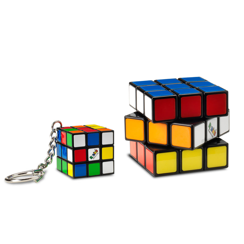 Rubik’s Classic Pack, 3x3 Cube and 3x3 Keyring