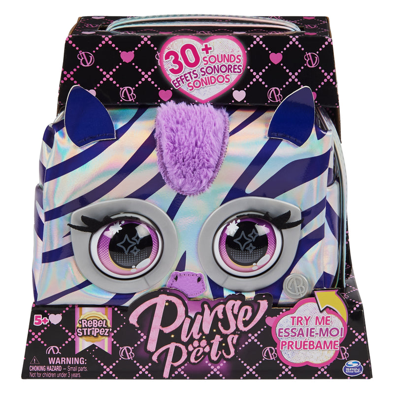 Purse Pets, Metallic Mood Rebel Stripez
