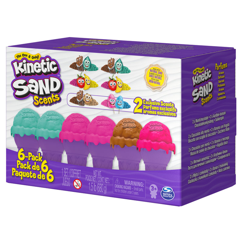 Kinetic Sand Scented Ice Cream Container 6-Pack