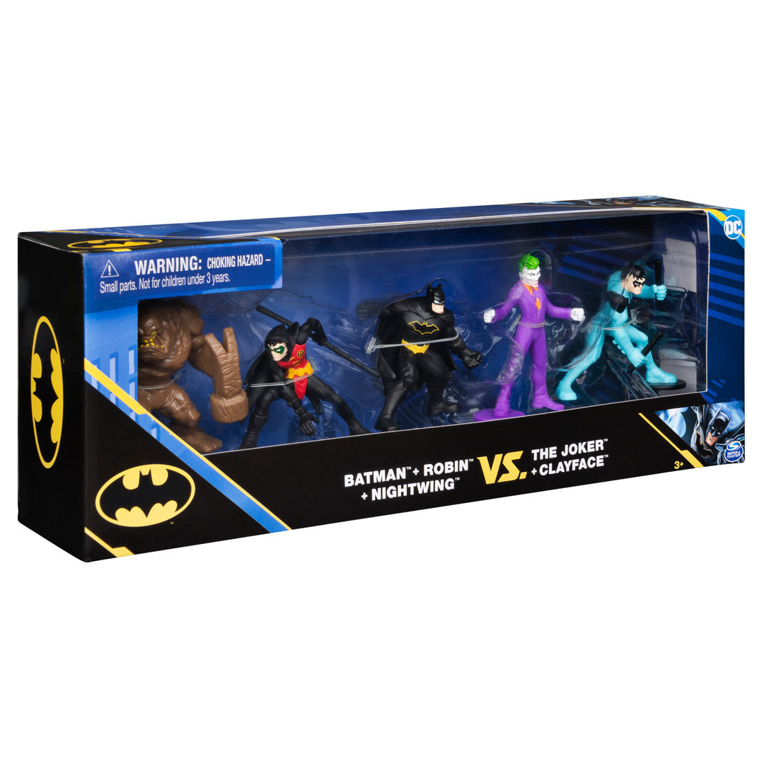 DC Comics, Batman, Robin, Nightwing vs The Joker, Clayface 5